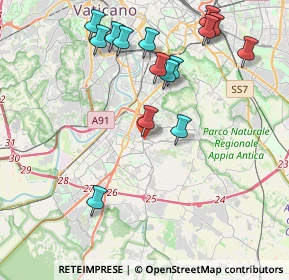 Mappa Via della Stazione Laurentina, 00143 Roma RM, Italia (4.672)