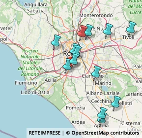 Mappa Via della Stazione Laurentina, 00143 Roma RM, Italia (15.56846)