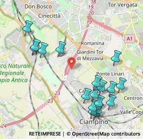 Mappa Via Giulio Emanuele Rizzo, 00178 Roma RM, Italia (2.53389)