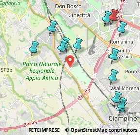 Mappa Piazza Scilla, 00178 Roma RM, Italia (2.655)