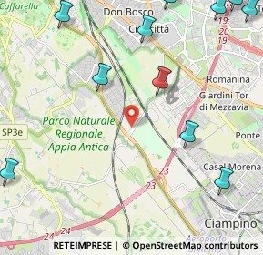 Mappa Piazza Scilla, 00178 Roma RM, Italia (3.32091)