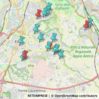 Mappa Via Federico Seismit - Doda, 00143 Roma RM, Italia (2.185)