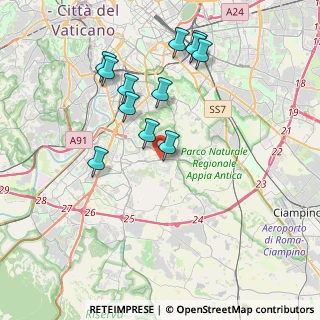 Mappa Via Federico Seismit - Doda, 00143 Roma RM, Italia (4.03)