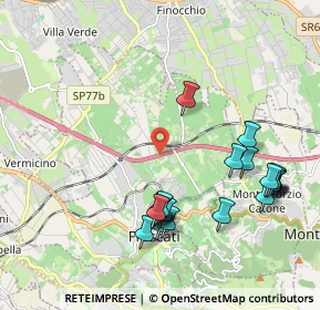 Mappa A1 Diramazione Roma Sud, 00044 Frascati RM, Italia (2.3595)