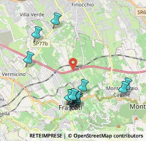 Mappa A1 Diramazione Roma Sud, 00044 Frascati RM, Italia (2.28)
