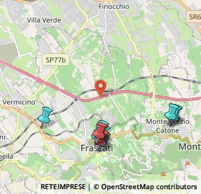 Mappa A1 Diramazione Roma Sud, 00044 Frascati RM, Italia (2.40182)