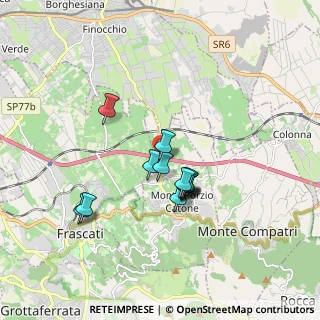 Mappa Via di Fontana Candida, 00032 Roma RM, Italia (1.42538)