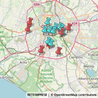Mappa Laurentina, 00143 Roma RM, Italia (6.02375)