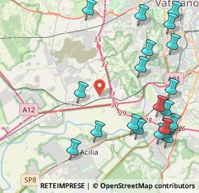 Mappa Via della Magliana, 00100 Roma RM, Italia (5.62105)