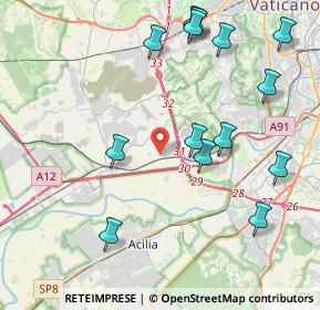 Mappa Via della Magliana, 00100 Roma RM, Italia (5.00786)
