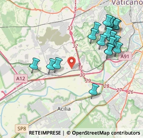 Mappa Via della Magliana, 00100 Roma RM, Italia (4.69158)