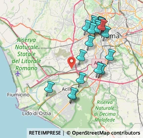 Mappa Via della Magliana, 00100 Roma RM, Italia (8.138)