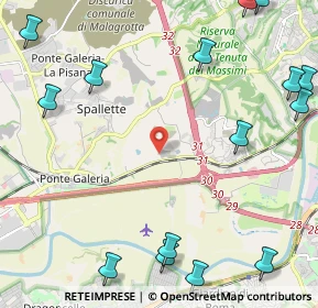 Mappa Via della Magliana, 00100 Roma RM, Italia (3.43333)