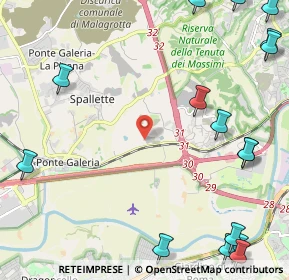 Mappa Via della Magliana, 00100 Roma RM, Italia (3.61813)