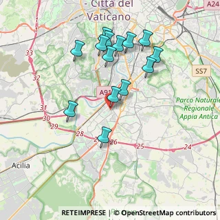 Mappa Via Tirana, 00144 Roma RM, Italia (3.90286)