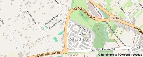 Mappa San Cesareo