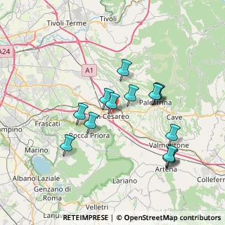 Mappa SR 155, 00030 San Cesareo RM, Italia (7.19429)