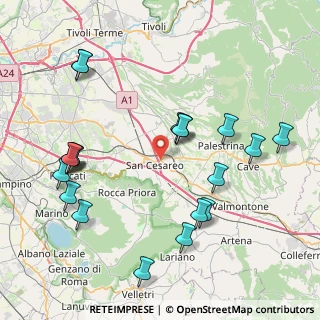 Mappa SR 155, 00030 San Cesareo RM, Italia (9.784)