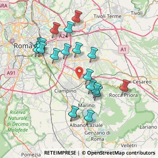 Mappa Km 15.700, 00044 Frascati RM, Italia (8.5305)