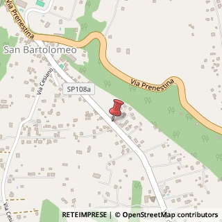 Mappa Via delle Selci Km 0,585 67, 00033 Cave RM, Italia, 00033 Cave, Roma (Lazio)