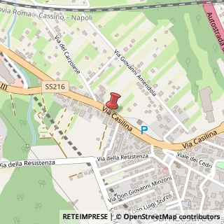 Mappa Via Casilina, 162, 00030 San Cesareo, Roma (Lazio)