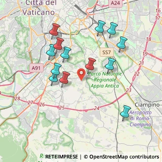 Mappa Via Tommaso Arcidiacono, 00142 Roma RM, Italia (4.15385)