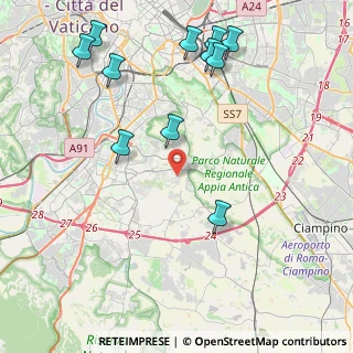 Mappa Via Tommaso Arcidiacono, 00142 Roma RM, Italia (5.33182)