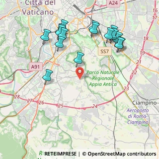 Mappa Via Tommaso Arcidiacono, 00142 Roma RM, Italia (4.86938)