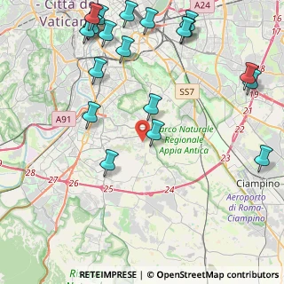 Mappa Via Tommaso Arcidiacono, 00142 Roma RM, Italia (6.0085)