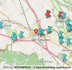 Mappa Via Casilina, 00030 Roma RM, Italia (2.7635)