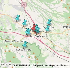 Mappa Via Casilina, 00030 Roma RM, Italia (2.24727)