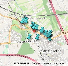 Mappa Via Casilina, 00030 Roma RM, Italia (0.312)