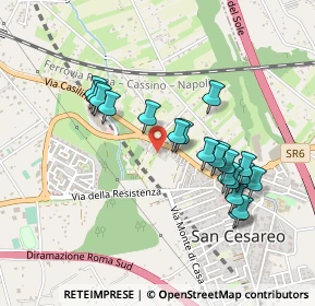 Mappa Via Casilina, 00030 Roma RM, Italia (0.4565)