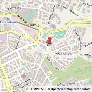 Mappa Via Giuseppe Armellini, 37, 00143 Roma, Roma (Lazio)
