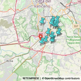 Mappa Via Praga, 00144 Roma RM, Italia (3.13429)