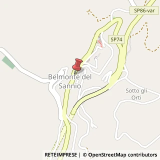 Mappa Via Cardarelli, 13, 86080 Belmonte del Sannio, Isernia (Molise)