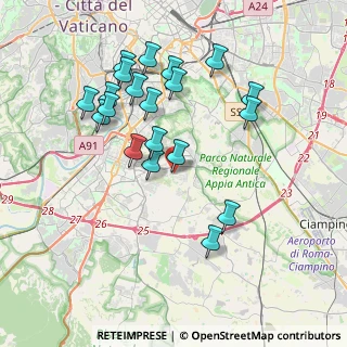 Mappa Viale Stefano Gradi, 00143 Roma RM, Italia (3.9665)