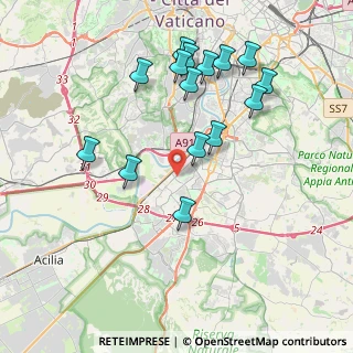 Mappa Via Piana di Montorio, 00144 Roma RM, Italia (4.29)