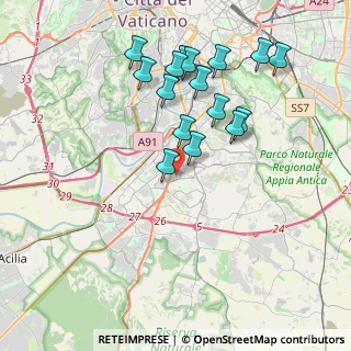 Mappa Via Sudafrica, 00144 Roma RM, Italia (4.04625)