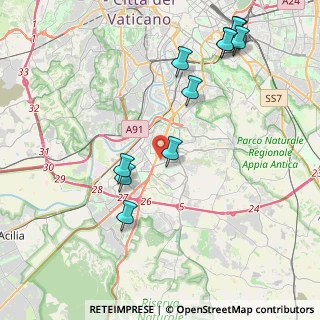 Mappa Via Sudafrica, 00144 Roma RM, Italia (4.98364)