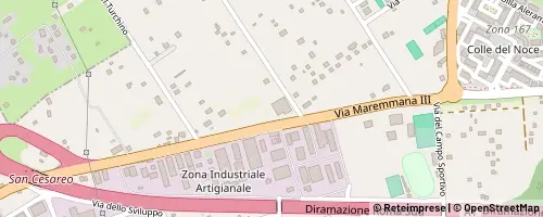 Mappa San Cesareo