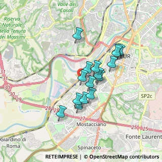 Mappa Via Campioni Inigo, 00144 Roma RM, Italia (1.45188)