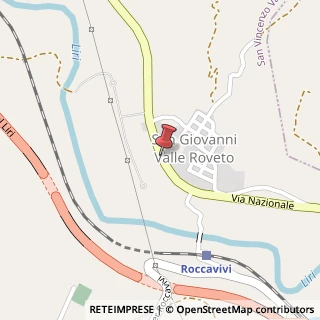 Mappa Via nazionale 2, 67050 San Vincenzo Valle Roveto, L'Aquila (Abruzzo)