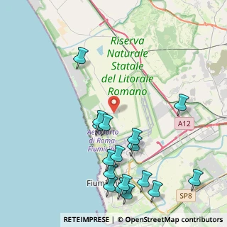 Mappa Via delle Idrovore di Fiumicino, 00054 Fiumicino RM, Italia (5.26941)