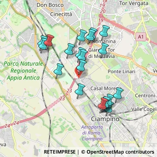 Mappa Via Ranuccio Bianchi Bandinelli, 00173 Roma RM, Italia (1.94)