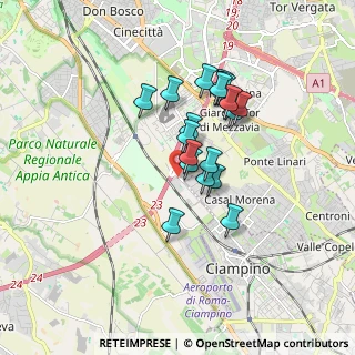 Mappa Via Ranuccio Bianchi Bandinelli, 00173 Roma RM, Italia (1.4695)