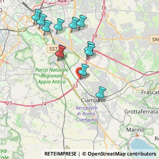 Mappa Via Ranuccio Bianchi Bandinelli, 00173 Roma RM, Italia (4.47833)
