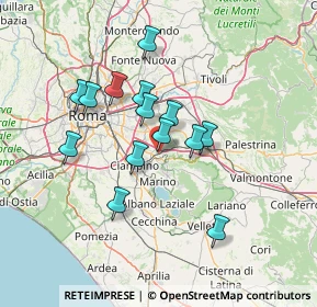 Mappa Via di Colle Pizzuto, 00044 Frascati RM, Italia (12.27214)
