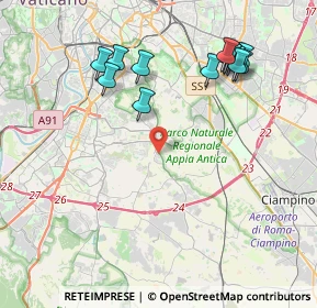 Mappa Via Andrea Millevoi, 00178 Roma RM, Italia (4.70462)