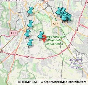 Mappa Via Andrea Millevoi, 00178 Roma RM, Italia (4.714)
